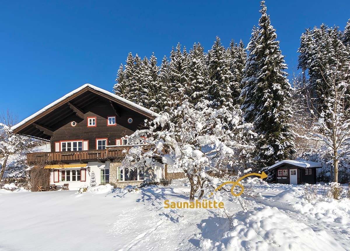 Lerchs Chalet im Winter