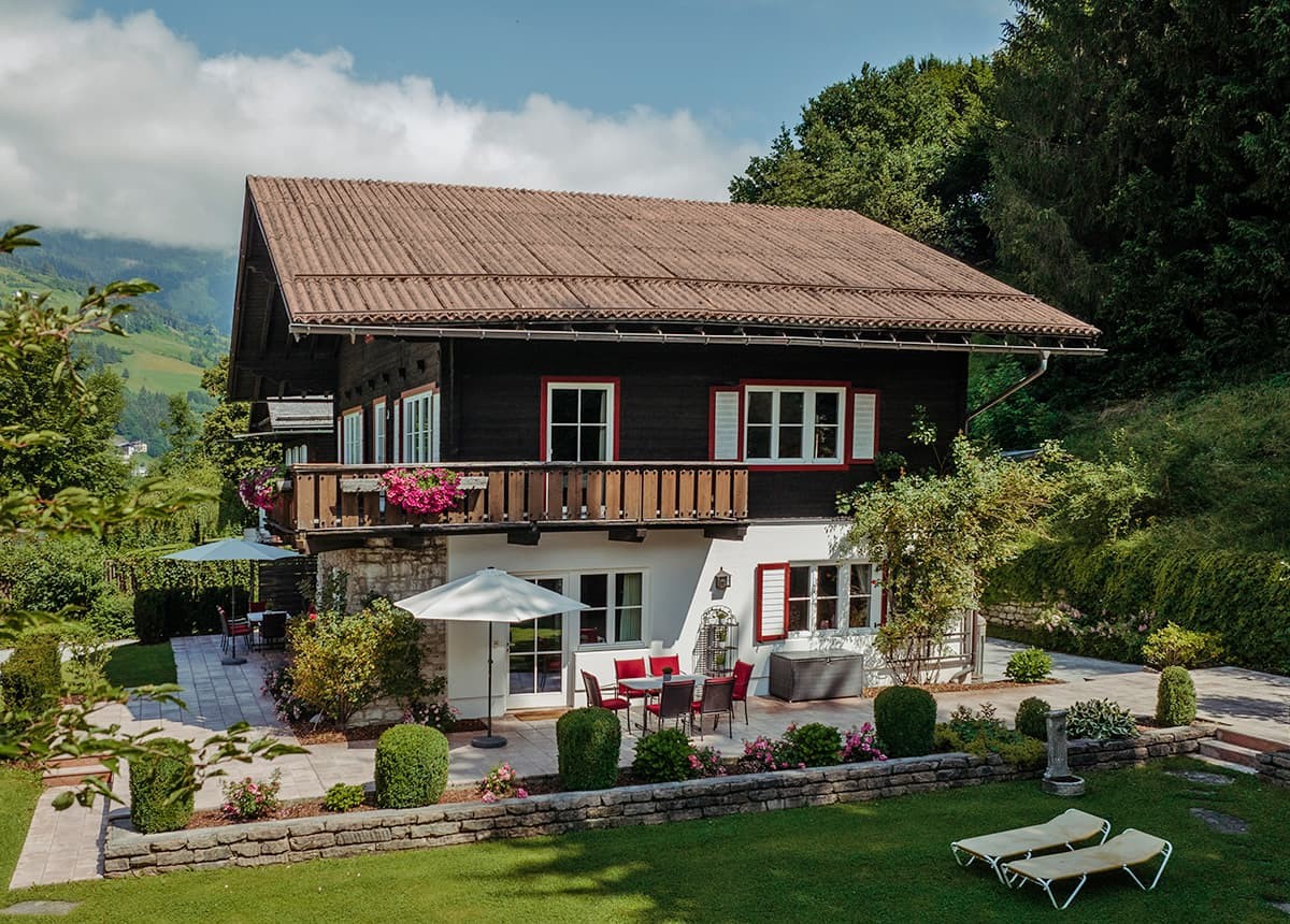 Ferienhaus mit Garten