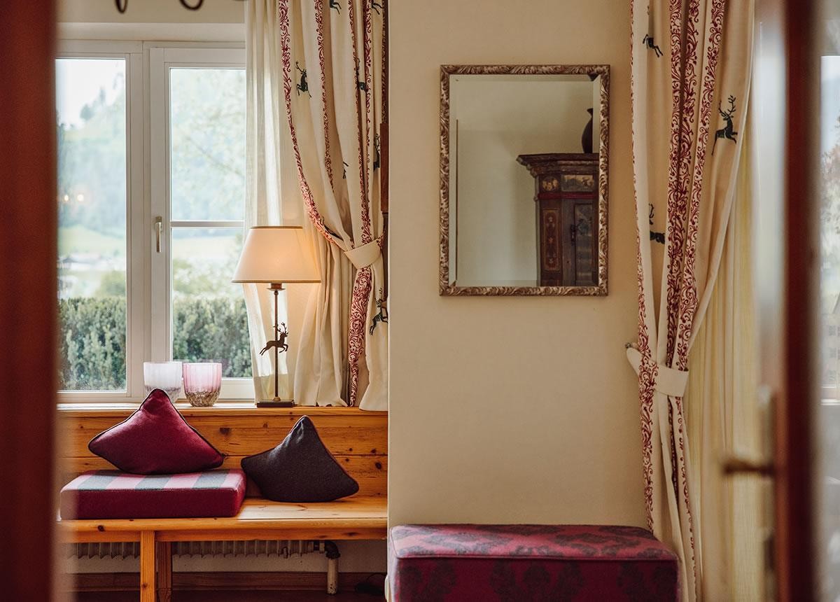 Blick ins Wohnzimmer