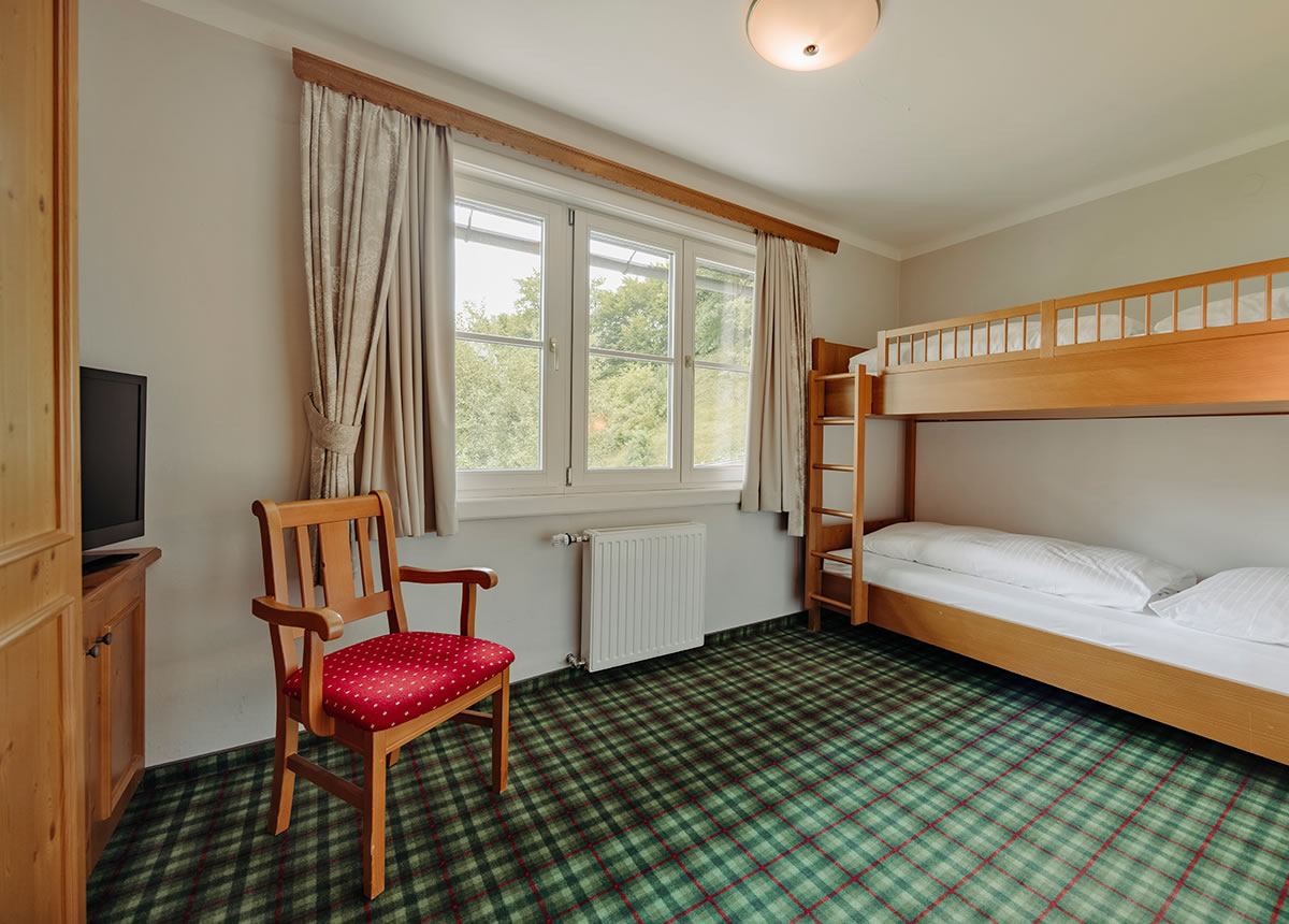 Schlafzimmer mit Stockbett