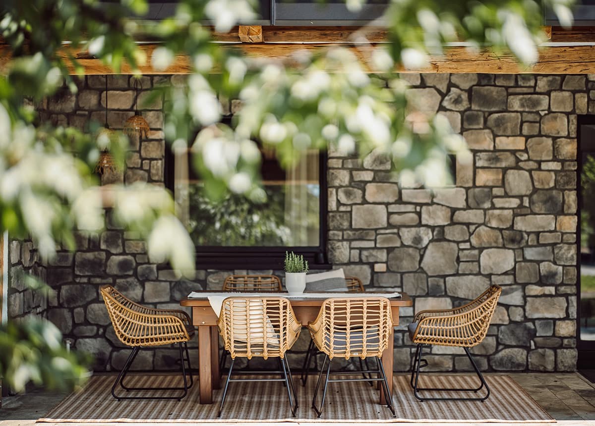 Gemütliche Terrasse