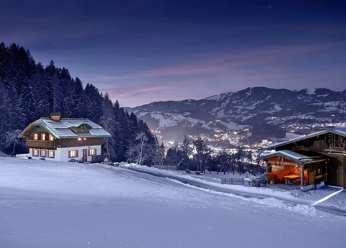 Winterurlaub im Ferienhaus in St. Veit