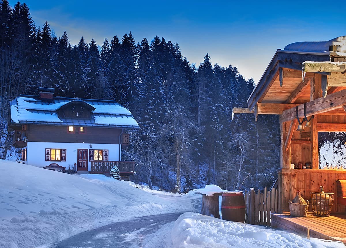 Beleuchtetes Salettl