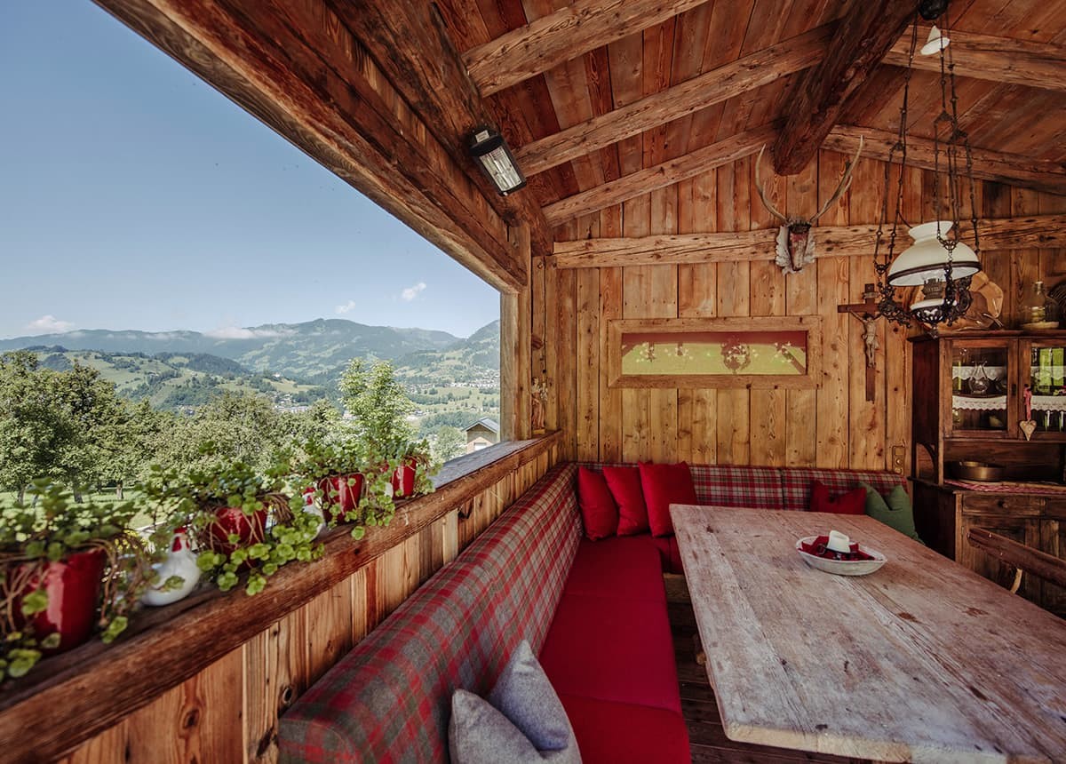 Blick aus dem Salettl