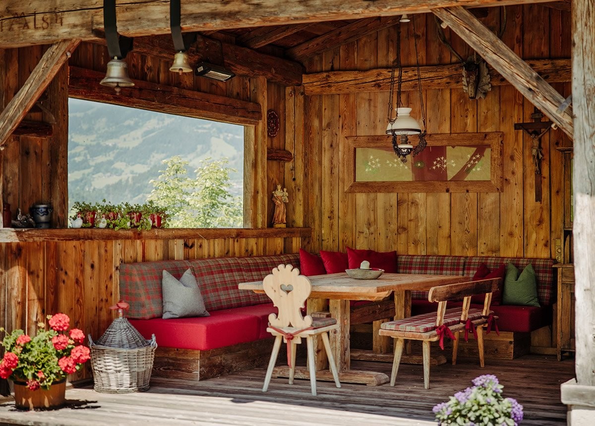 Überdachtes Salettl