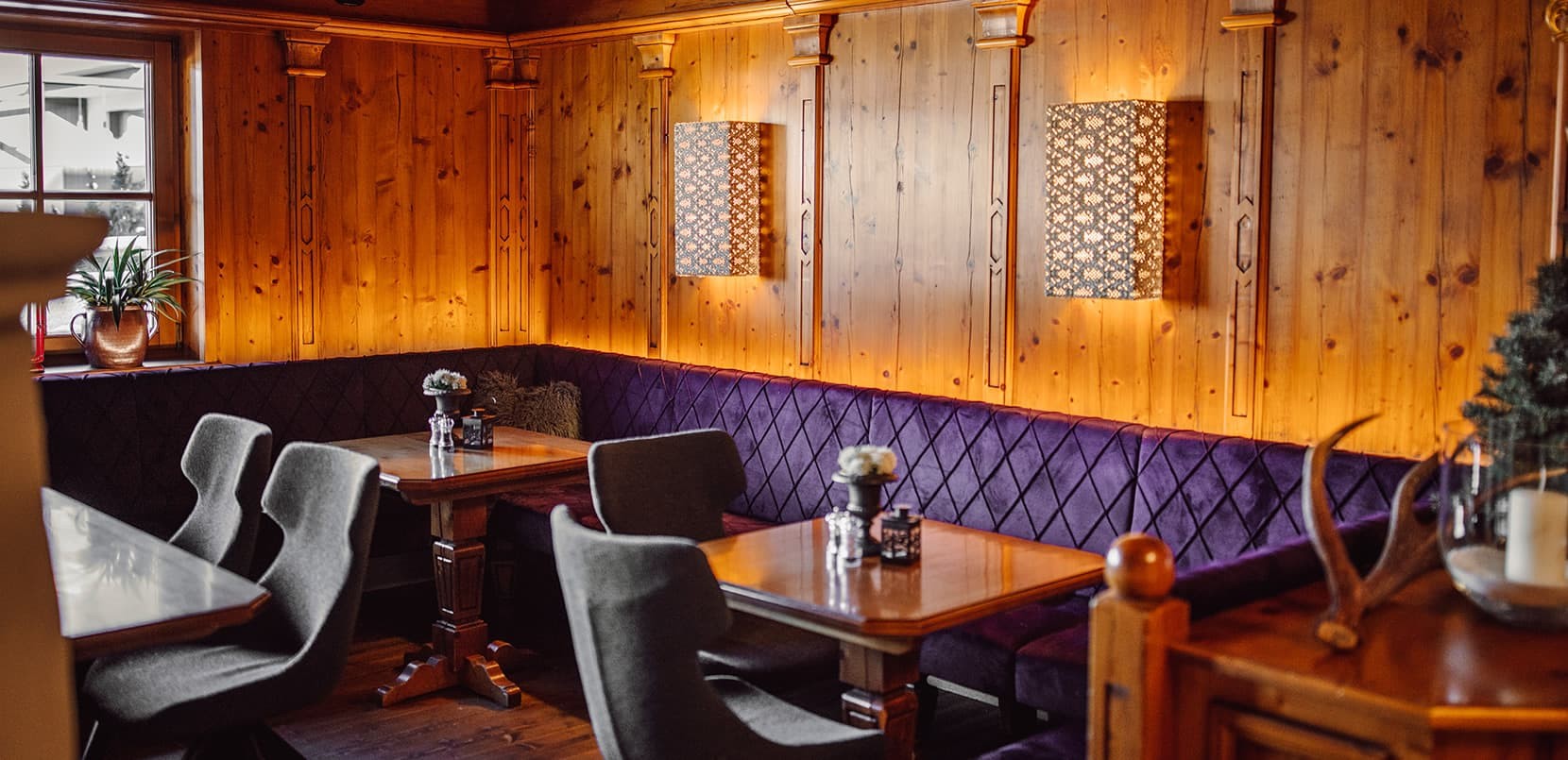 Gemütliche Sitzmöglichkeit in der Lobby