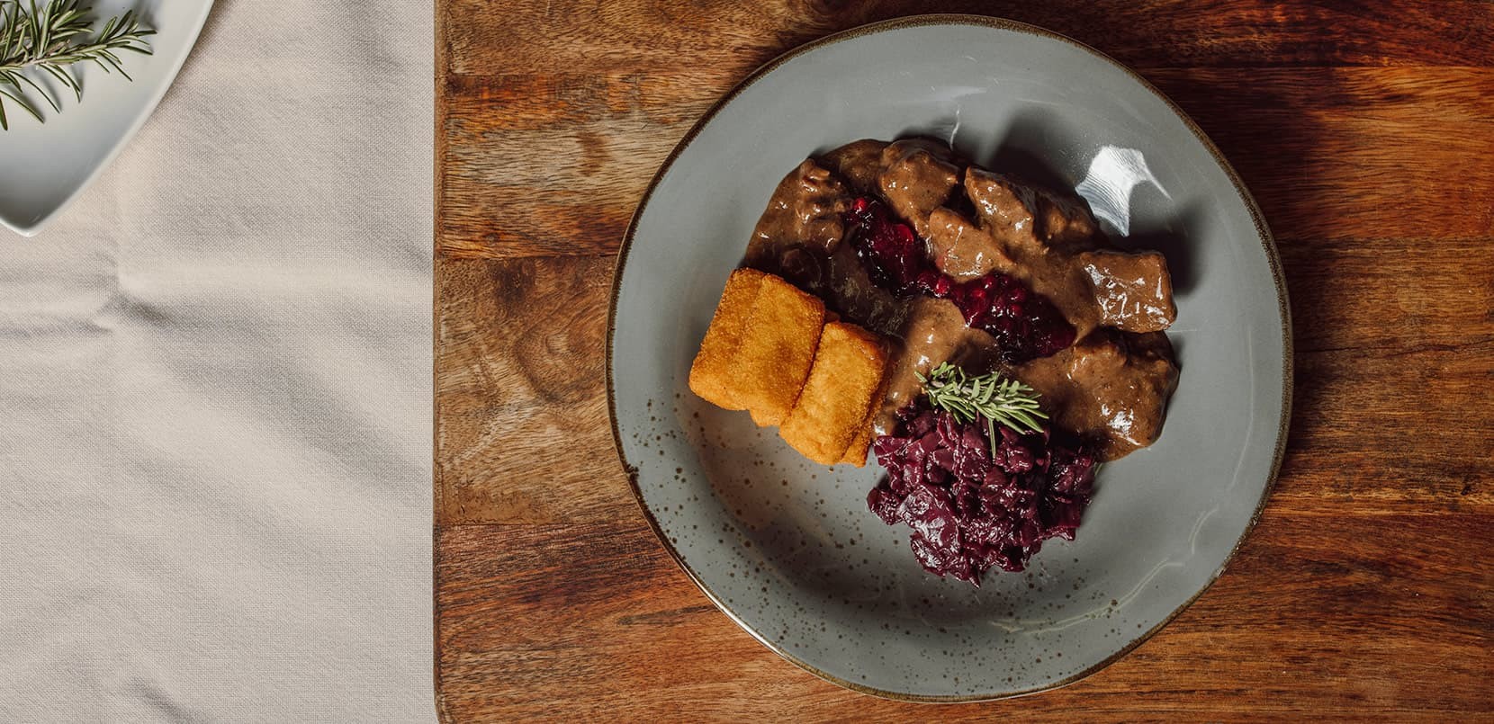 Herzhaftes Wildgericht zum Abendessen