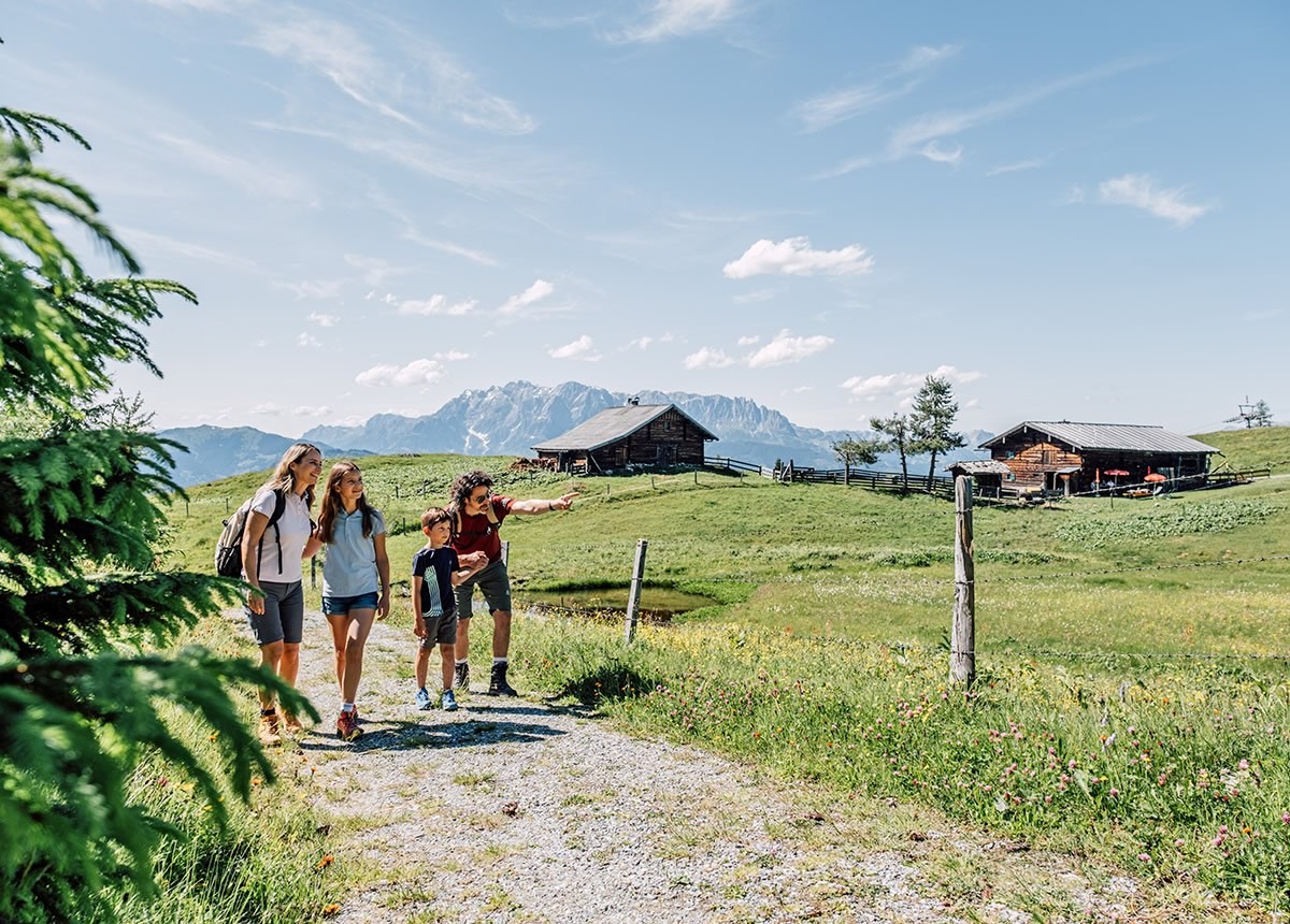 Familienwanderung