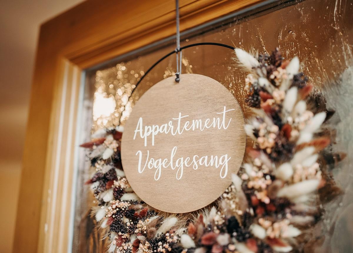 Willkommen im Appartement Vogelgesang