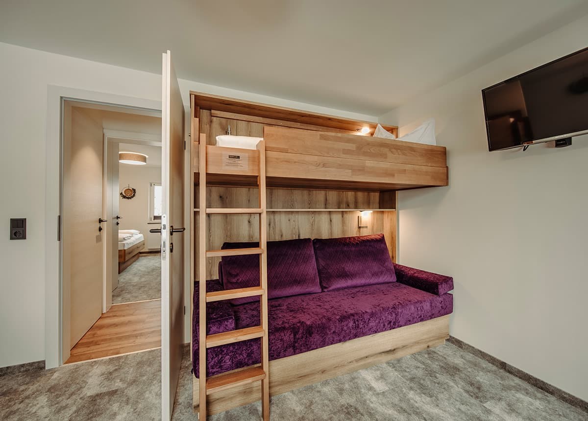 Stockbett im Kinderzimmer