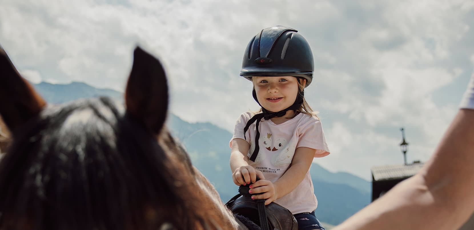 Reiten beim Familienurlaub in Lerchs Landhotel