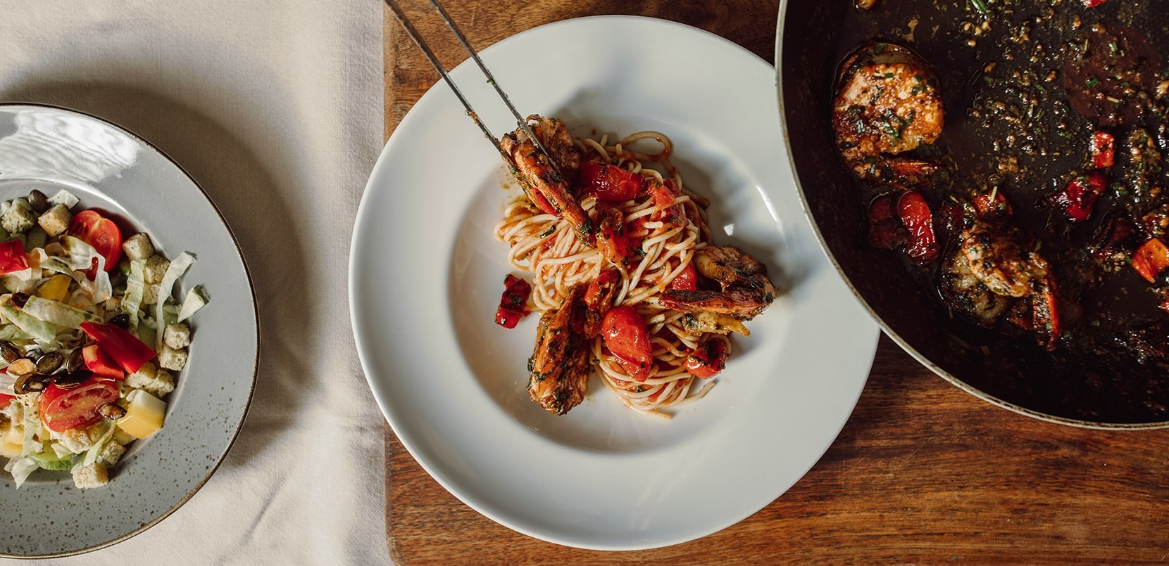 Gut Essen und Trinken