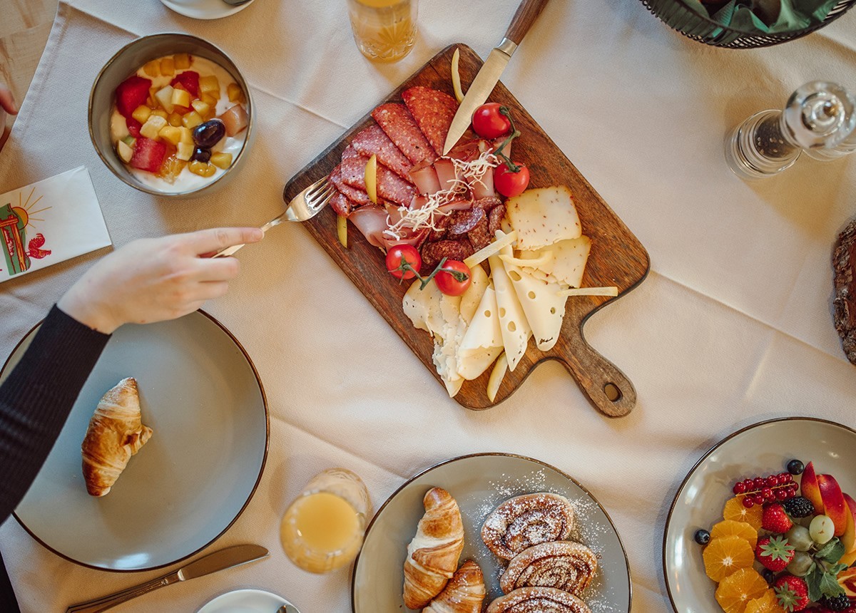 Köstlichkeiten zum Frühstück
