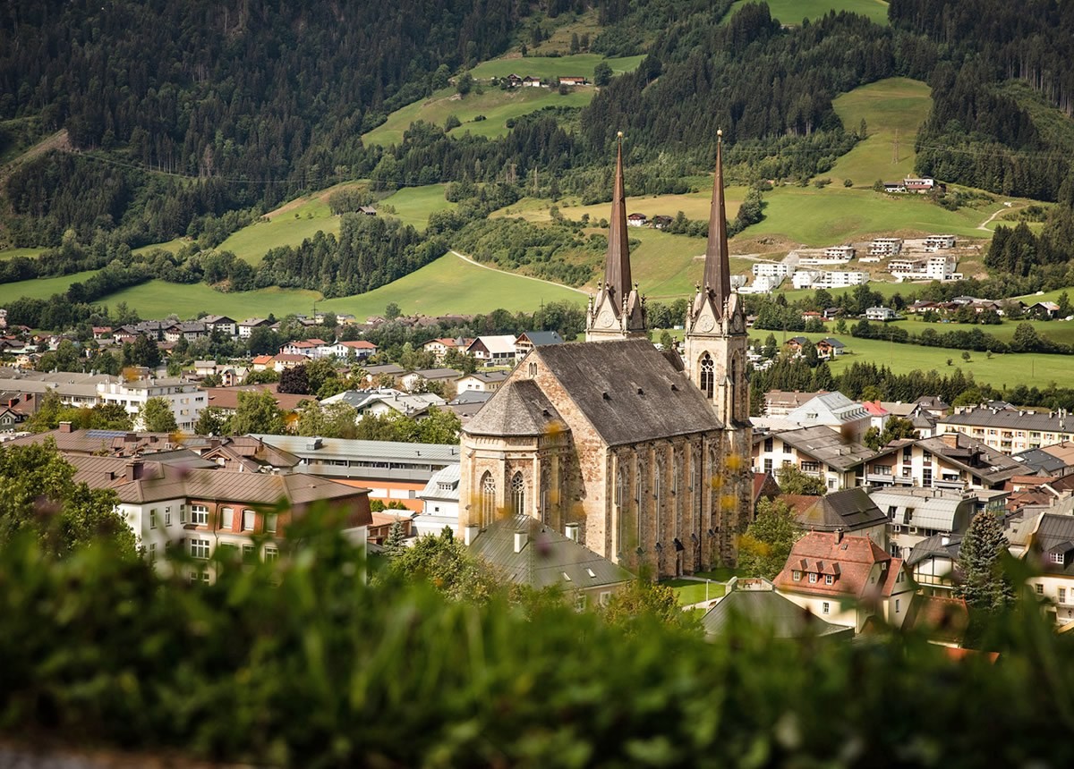 Blick auf den St. Johanner Dom