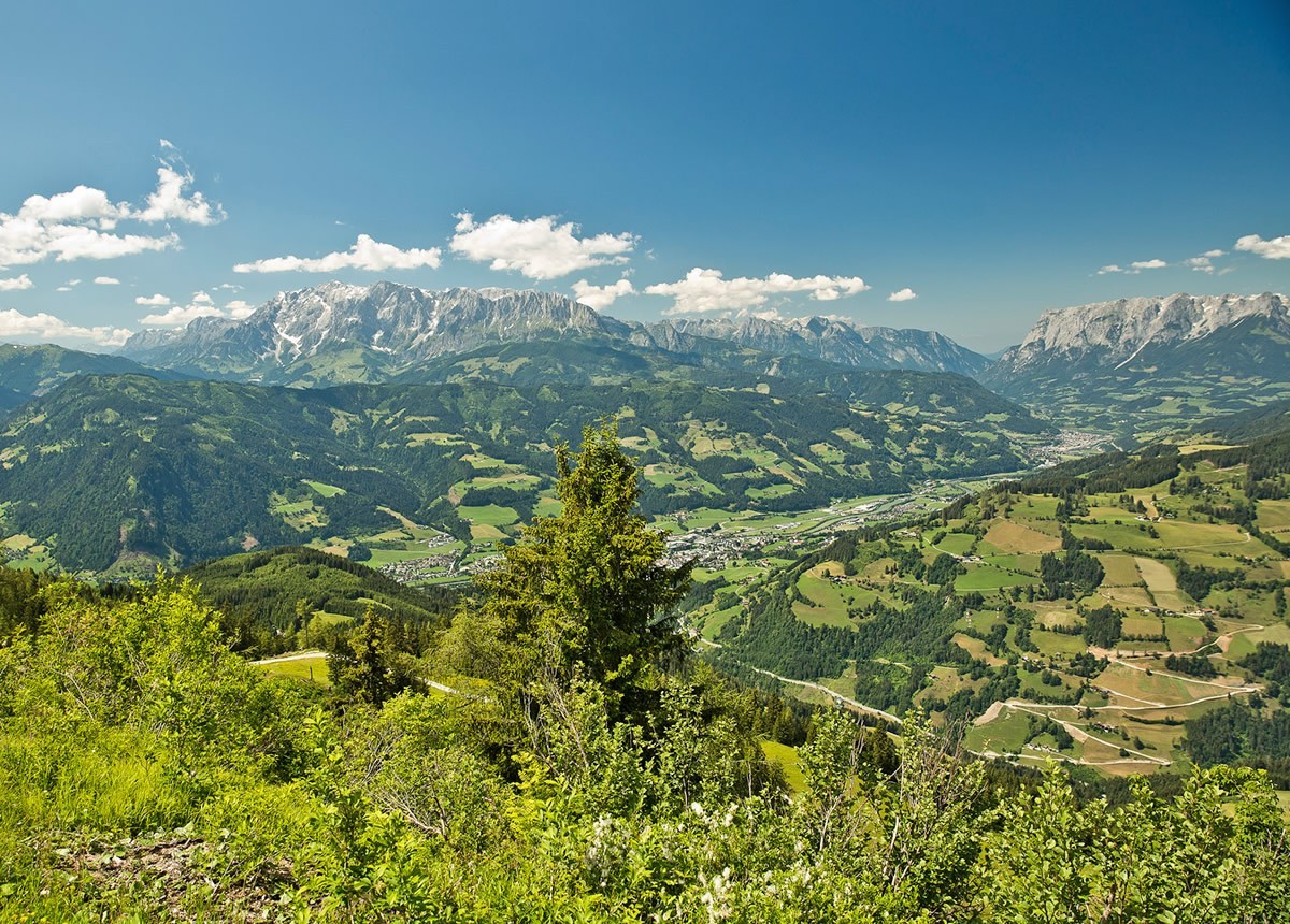 Traumhafter Blick in Salzachtal