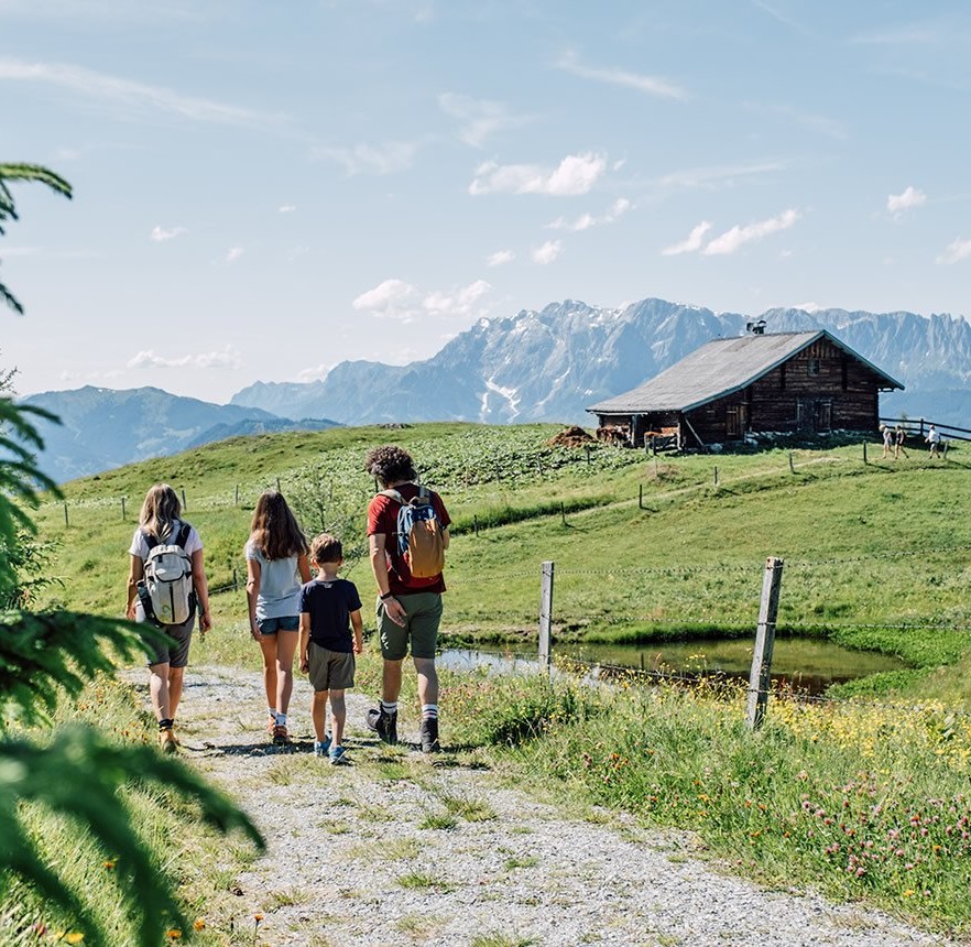 Wanderung mit der ganzen Familie