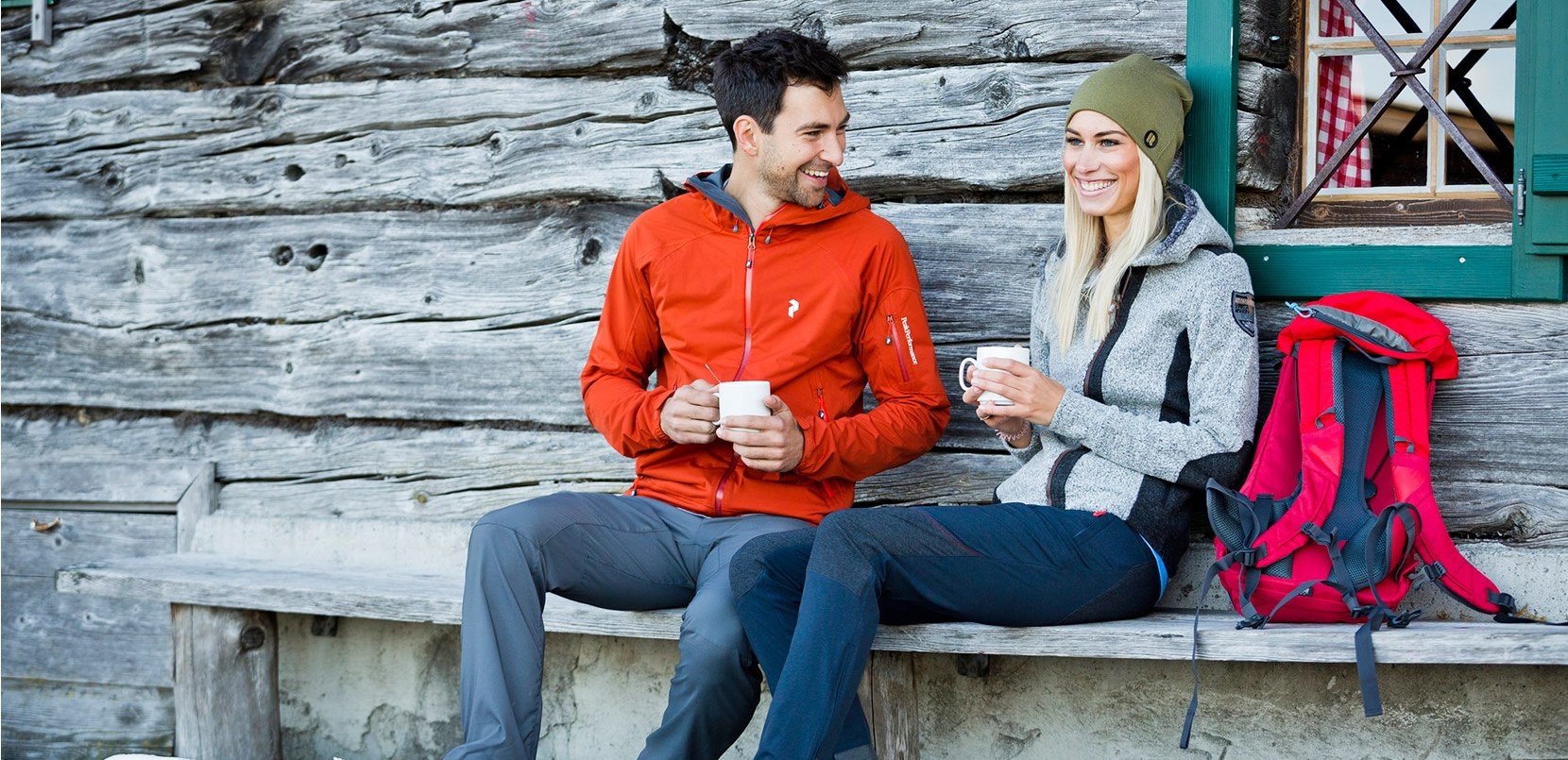 Rasten bei Aktivitäten beim Winterurlaub in St. Johann in Salzburg