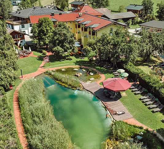 Lerchs Landhotel in St. Johann in Salzburg im Ortsteil Plankenau